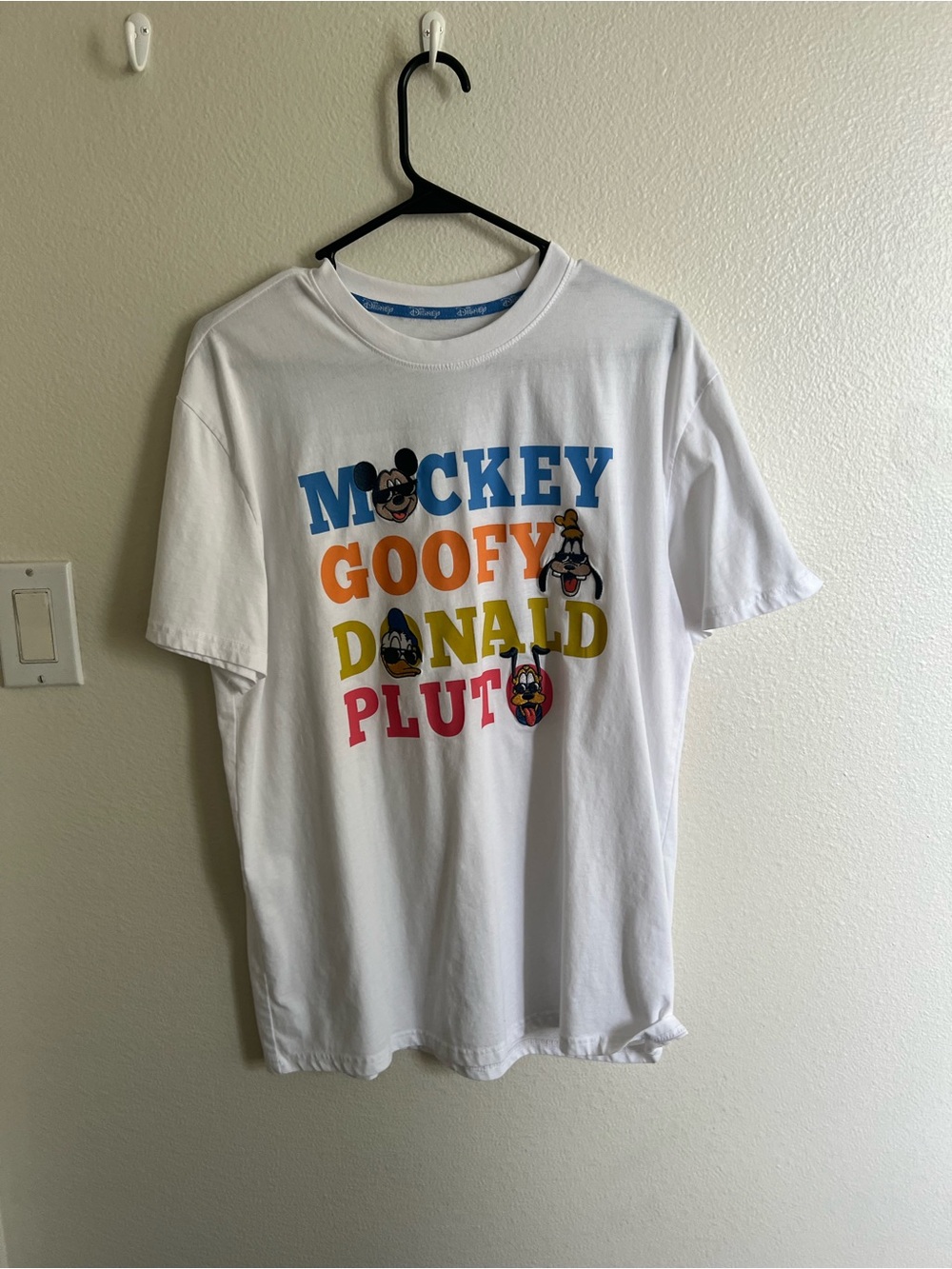 Disney Mickey, Goofy, Donald, Pluto Graphic Tee